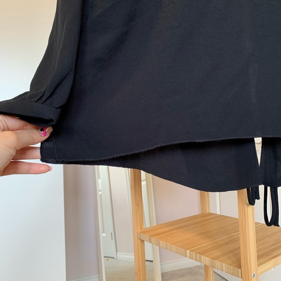 WILFRED BLACK BLOUSE SILKY MATERIAL SIZE XS - Picture 5 of 10